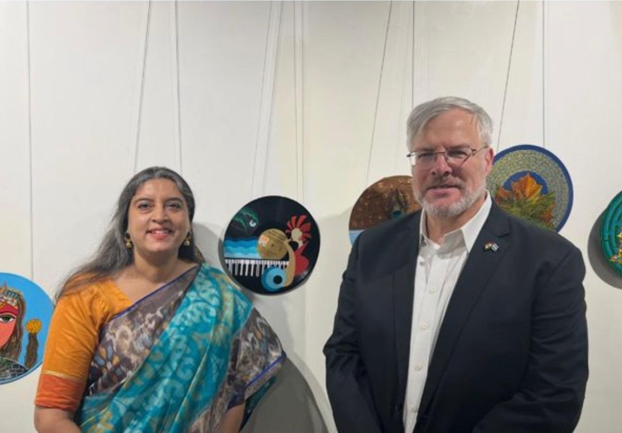 With Ambassador of israel